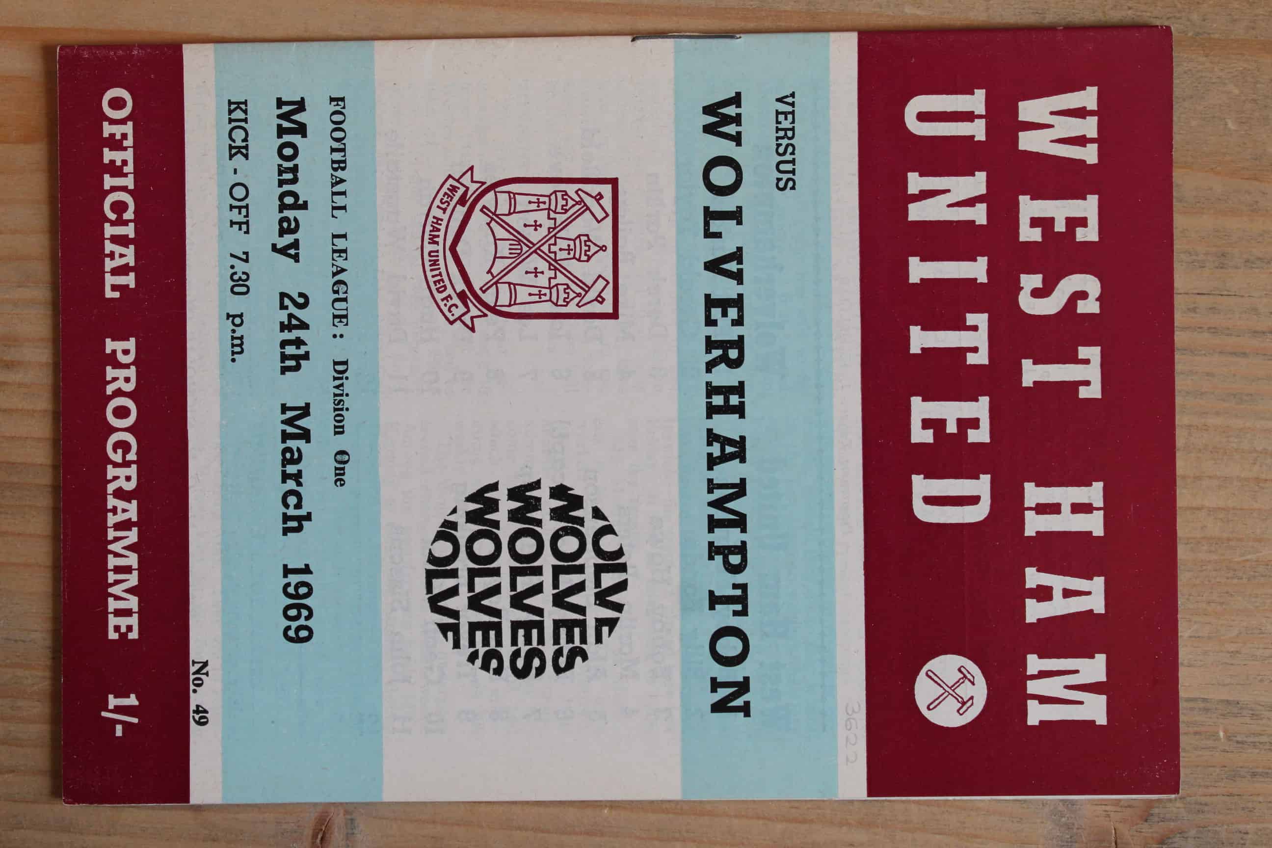 West Ham United FC v Wolverhampton Wanderers FC